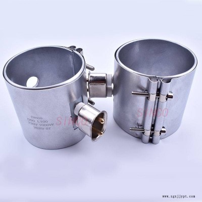 河北省色母粒不锈钢加热圈 优质不锈钢加热圈生产 不锈钢云母加热圈 生产厂家兴柯（SINCO）图2
