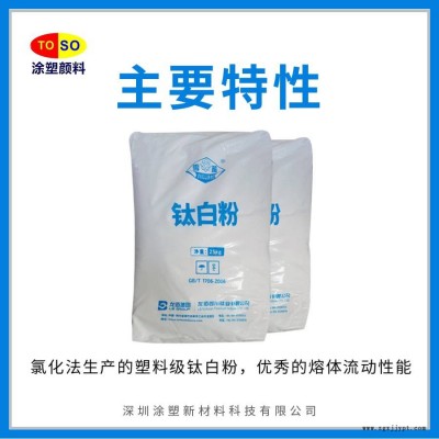 龙佰LR-108 金红石型钛白粉 聚烯烃色母粒 白度好图3