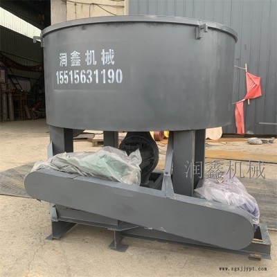 碾辊式混料机 润鑫 碾轮混砂机 直径1.8/2米铝灰粉炭黑混料机图2