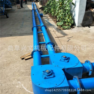 兴文机械XWGL-A108炭黑颗粒耐腐蚀管链输送机 密封无尘管链上料机 陶瓷粉提升机图4