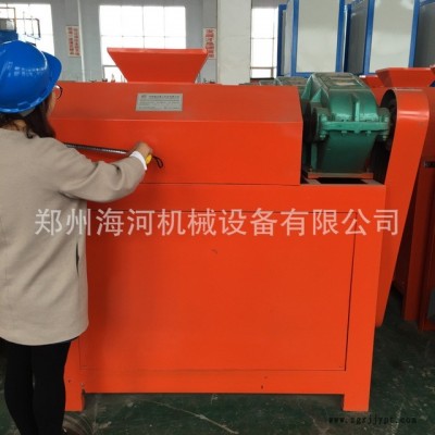 硫酸铵挤压造粒机炭黑对辊造粒机 无机肥挤压干法造粒机 双辊挤压颗粒机图3