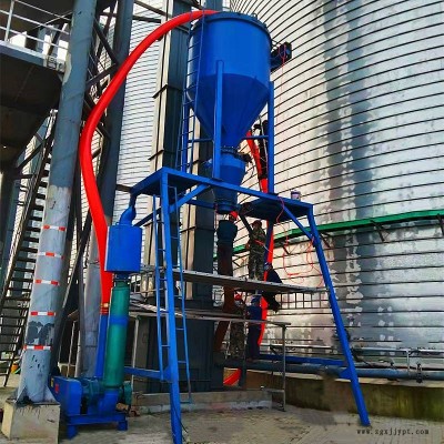 钢板仓水泥装罐车吸灰机 炭黑粉中转装吨包输送机 粉料装车吸料机图3