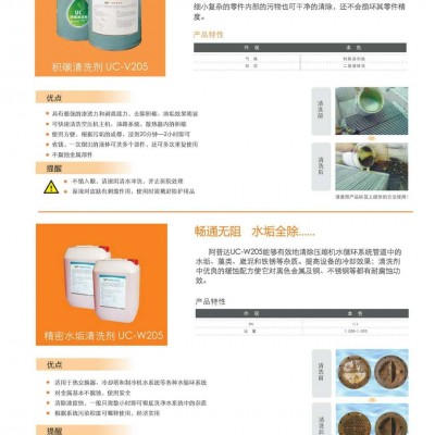 供应油路清洗剂  积碳清洗剂  阿普达UC-V205图2