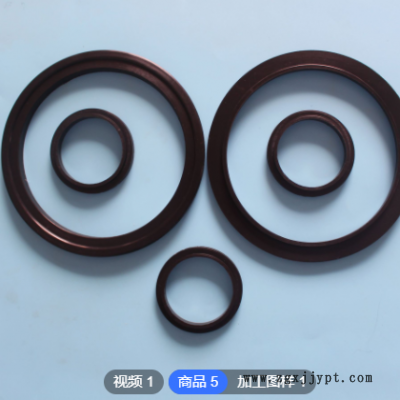 工厂直供 黑色防水密封螺丝橡胶垫圈 方形食品级无味硅胶垫圈图3