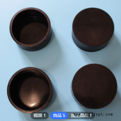 浙江橡胶制品厂供应 黑色耐磨丁苯橡胶皮碗 环保有弹性硅胶皮碗图3