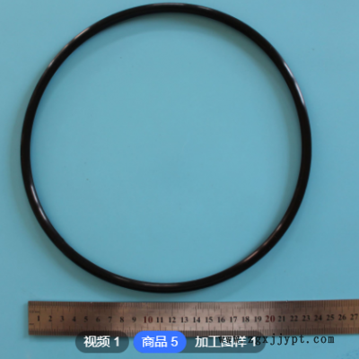 工厂定制 耐油70度丁晴橡胶密封制品 耐磨三元乙丙橡胶密封圈制品图3