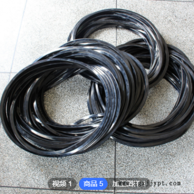 工厂定制 耐油70度丁晴橡胶密封制品 耐磨三元乙丙橡胶密封圈制品图2