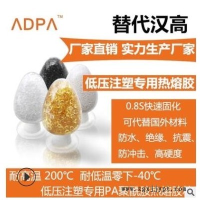 PA聚酰胺低压注塑热熔胶料 PCB线路板封装手机电池低压注塑用材料图2