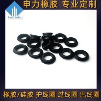 工业用橡胶护线圈/橡胶圈密封圈/过线圈/o型圈/橡胶线圈/胶圈图2