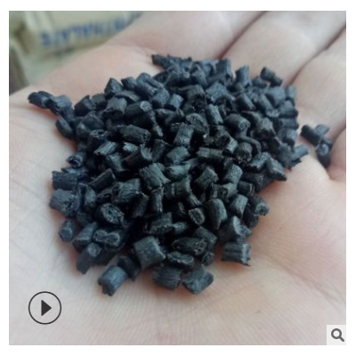 黑色加纤PBT再生料 阻燃增强35%PBT颗粒 耐高温 注塑级工厂直销