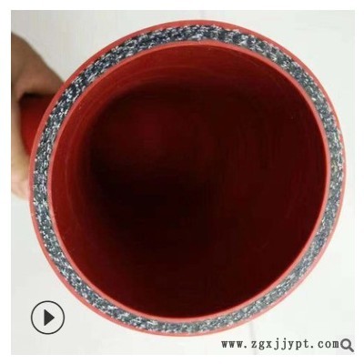 加钢丝硅胶管 手工硅胶管 硅胶波纹管 加布硅胶管 硅胶弯管图2