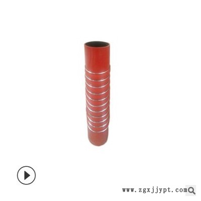 加工定制波纹胶管 钢箍硅胶管 大口径橡胶管 手工硅胶管图3