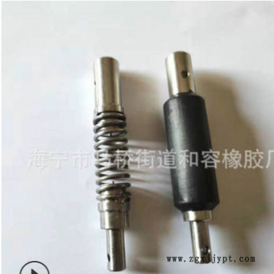 硅胶包铁减震弹性 橡胶硅胶减震缓冲器非标定制异形件 五金包胶件图3