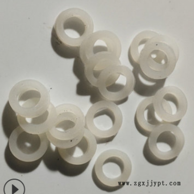 透明圆形硅胶垫片 密封圈透明硅胶平垫片防水密封硅胶垫平垫圈图3