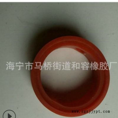 硅胶密封圈定制防水红硅胶密封件 大水管专用橡胶碟阀o型圈密封圈图3