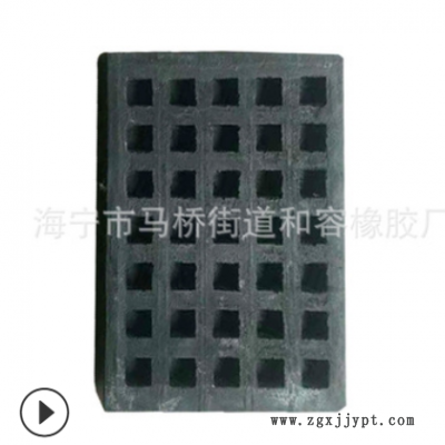 定制机械工程橡胶缓冲胶垫 橡胶防震垫片 工业橡胶减震垫减震块图2
