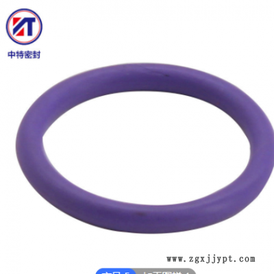 紫色氟胶密封件密封圈 厂家供应密封圈 耐油温耐磨O型圈FKM图2