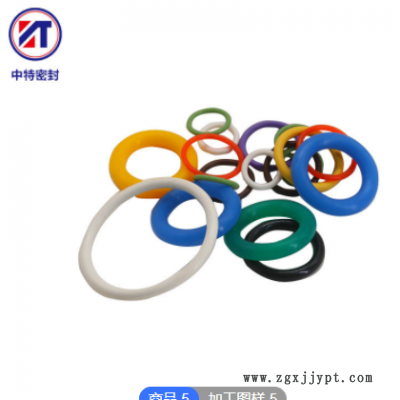 橡胶O型密封圈丁晴氟胶硅胶橡胶件密封圈 聚氨酯O型圈可定制图3