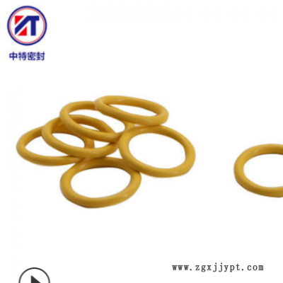黄色O型密封圈 橡胶密封圈 氟胶圈氟胶密封件防水厂家供应FKM图3