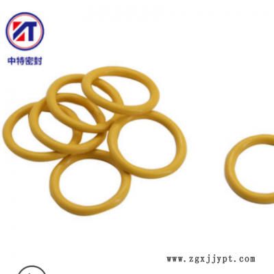 黄色O型密封圈 橡胶密封圈 氟胶圈氟胶密封件防水厂家供应FKM图2