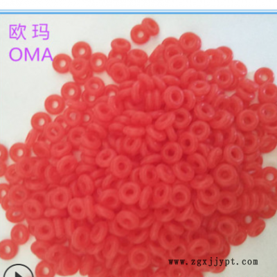 厂家供应现货批发夜里发光硅胶防水密封渔具夜光O型硅胶圈图2