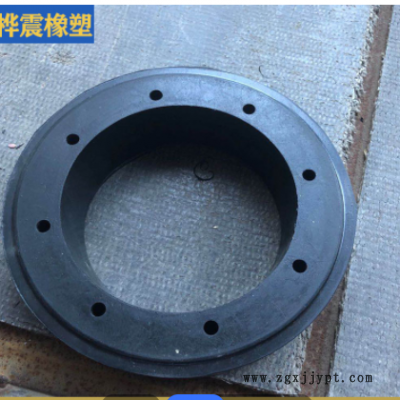 黑色圆形橡胶密封垫块 橡胶密封圈减震垫 工业橡胶橡胶异形加工件图2