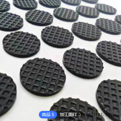 硅胶脚垫 定制模切冲型防震缓冲防撞脚垫 硅胶垫片图1
