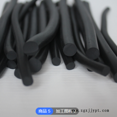 批发定制黑色橡胶O型硅胶密封条实心圆条密封条丁腈耐油PVC橡胶条图2
