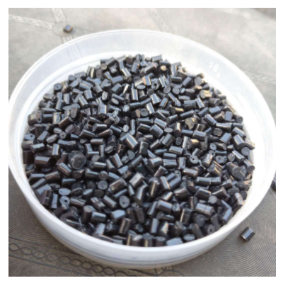 PET黑色再生料 挤出级别聚酯颗粒 片材级PET 不加纤回料