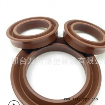 氟胶UN液压油封 氟橡胶密封圈 耐高温耐酸碱液压油缸用80-106图2