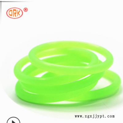 硅橡胶 o型密封圈 厨房用橡胶 绿色o型圈硅胶 密封圈 密封件定制图3