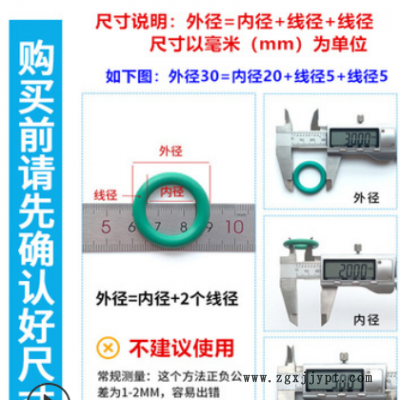 丁晴抗高压O型圈耐高压高密度含胶料高的密封圈橡胶O形环图3