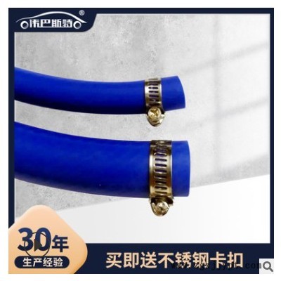 双层夹布线大口径硅胶管 耐高温高压真空软管 汽车硅橡胶水管图3