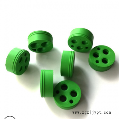 新能源汽车连接器 阻燃硅胶配件橡胶件 丁晴胶电线电缆连接器图3