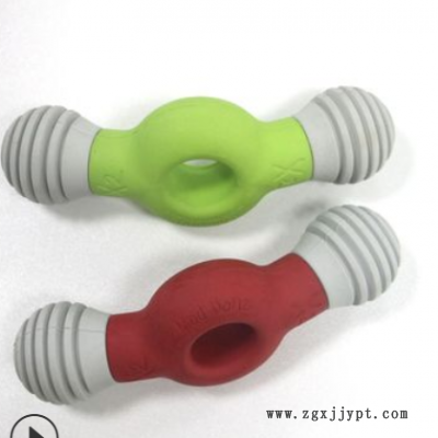 工厂定制 宠物狗天燃橡胶狗骨头 宠物狗玩具 橡胶骨头玩具图2