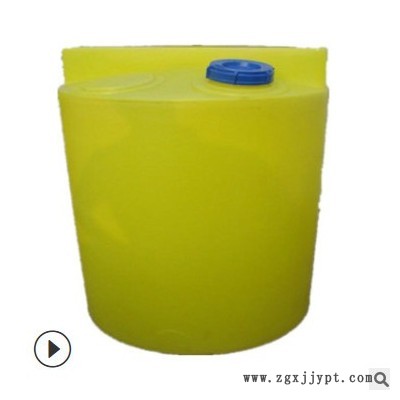 辽宁300Lpe加药桶 300升污水处理加药桶 耐酸碱防腐搅拌桶配电机图2