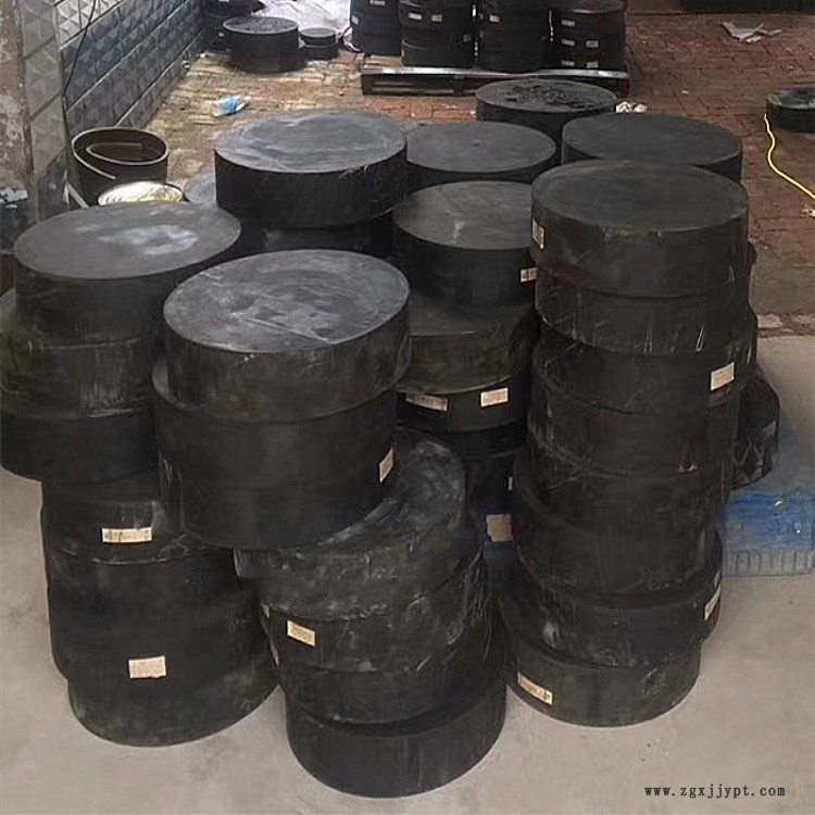 梧州苍梧县200*42圆形橡胶支座_陆韵橡胶支座厂家