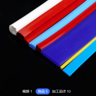 定制硅胶条凹槽发泡防水防尘食品级工业设备烤箱耐高温硅胶密封条图2