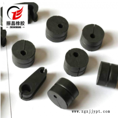 橡胶减震垫防震垫黑色橡胶减震器方形圆形块机械设备缓冲胶垫加厚图2