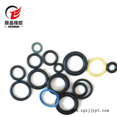 橡胶o型圈硅胶密封圈黑色高温氟橡胶O形圈红色尺寸定制油封批发图2