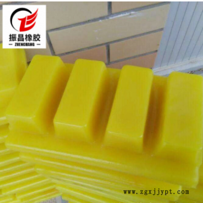 聚氨酯垫块 聚氨酯弹性胶块黄色牛筋板缓冲垫块减震垫厂家批发图1