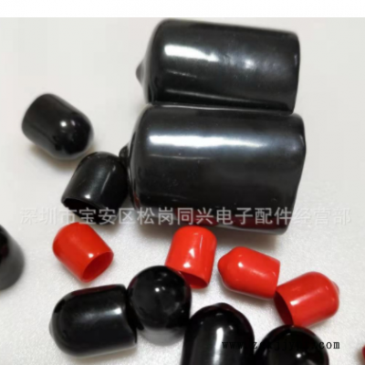 深圳松岗橡胶防尘帽EV冒PVC冒硅胶螺丝护套螺纹耐温帽U型帽图3