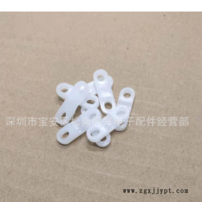 电线压线板圆角平板压线板压线扣电线固定扣固线夹压线片固定夹图2