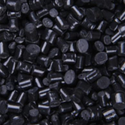 塑胶原料颗粒黑色PS回料再生料冲击5-9质量稳定 长期有货
