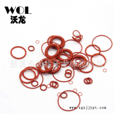 按图来样 旋转轴唇形密封圈 波型垫圈 食品级 硅胶圈 橡胶法兰垫图3