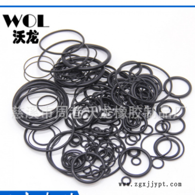 按图来样 旋转轴唇形密封圈 波型垫圈 食品级 硅胶圈 橡胶法兰垫图2