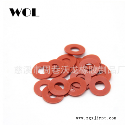 耐蒸汽用橡胶硅胶密封圈硅胶平垫片垫圈图1