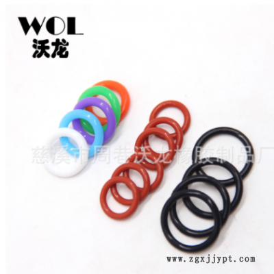 红色硅胶O型圈 橡胶圈 太阳能硅胶圈 橡胶制品厂家图3