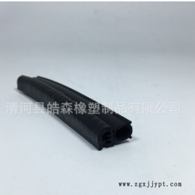 U型侧泡密封条 乙丙机柜三元 三复合电器柜胶条 epdm橡胶通讯柜图3