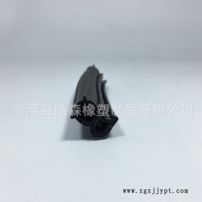 U型侧泡密封条 乙丙机柜三元 三复合电器柜胶条 epdm橡胶通讯柜图4